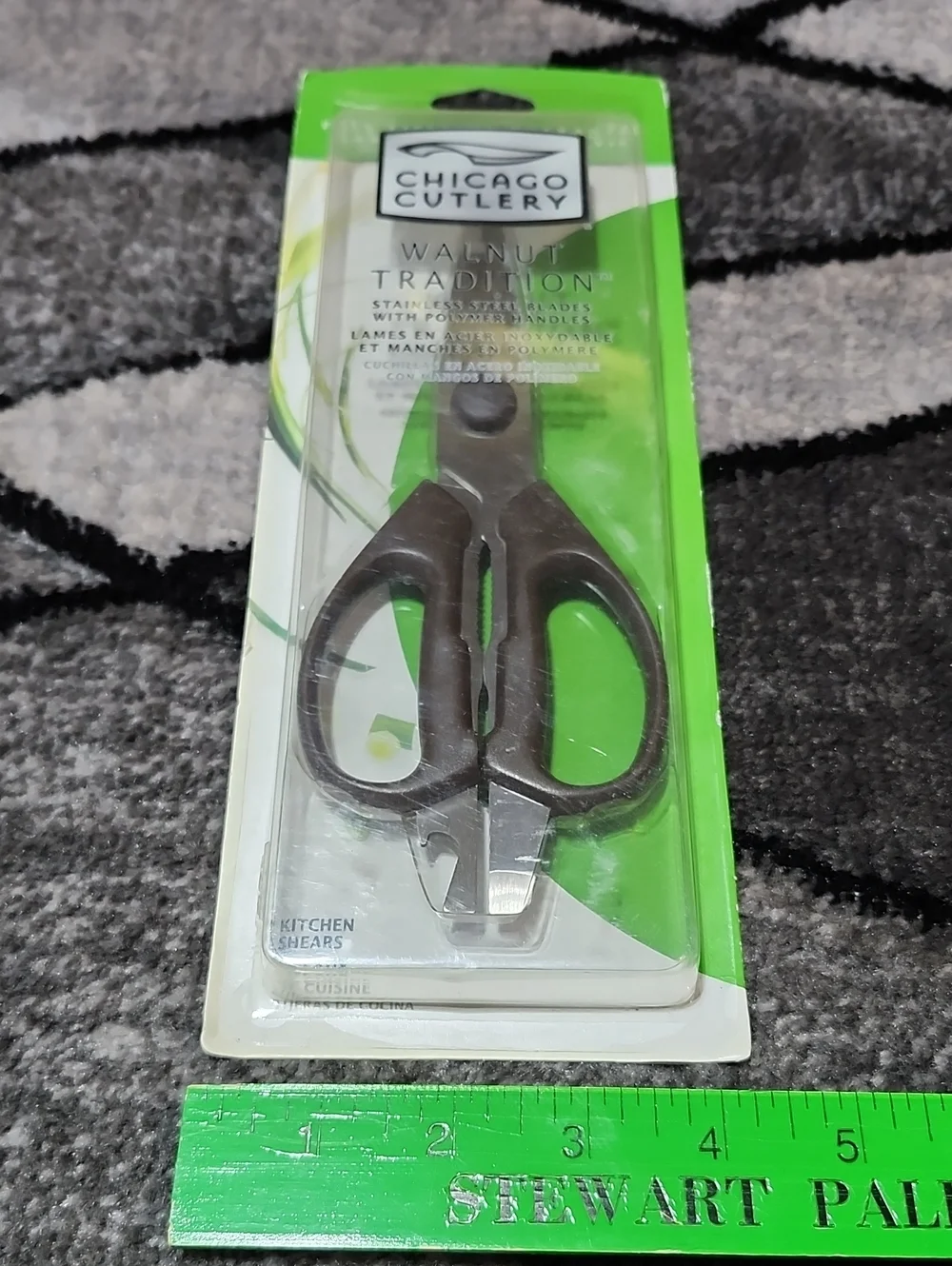 CHICAGO CUTLERY 2008 WALNUT TRADITION STAINLESS STEEL MULTI-PURPOSE SHEARS